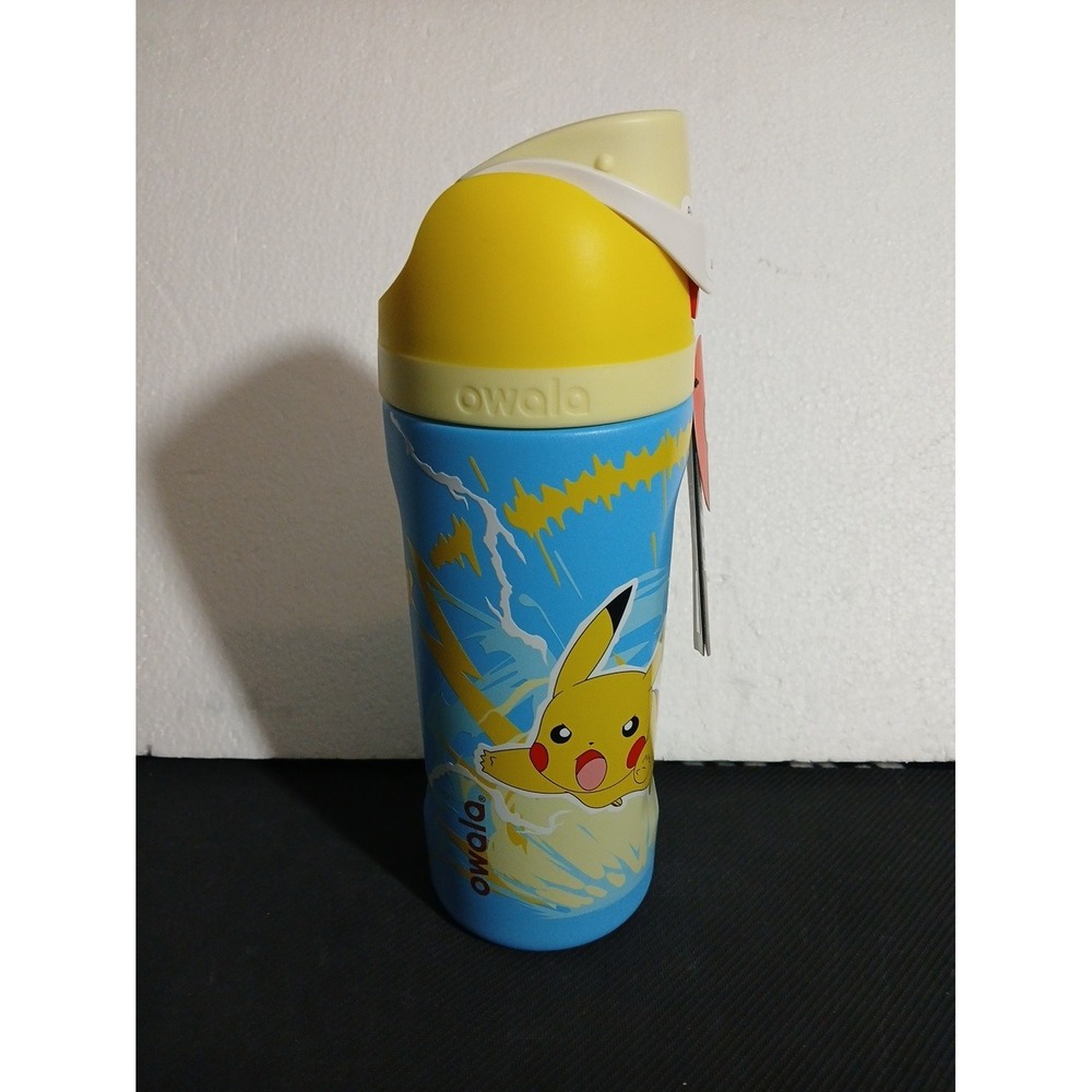Owala Pokemon Pikachu 16oz FreeSip Water Bottle Target 30th Anniversary New NWT